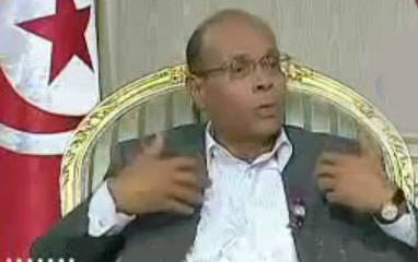 رئيس الجمهورية المنصف المرزوقي : أنا ابن الشعب و شاعر بآلامه ومآسيه