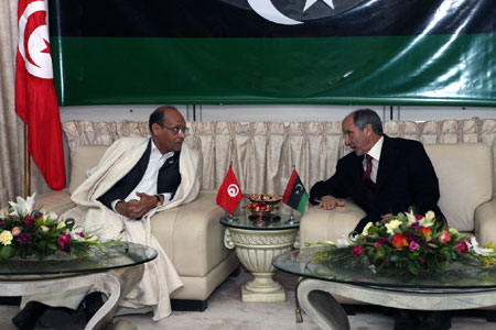 Arrivée du président de la République à Tripoli pour une visite de deux jours