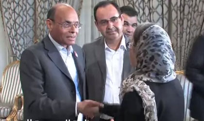 Marzouki reçoit des militants yousséfistes