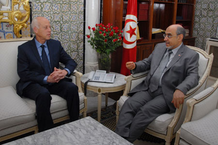 Jebali reçoit le juriste Kaïs Saïd