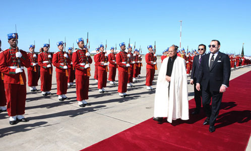 Tunisie: Arrivée du Président de la République au Maroc