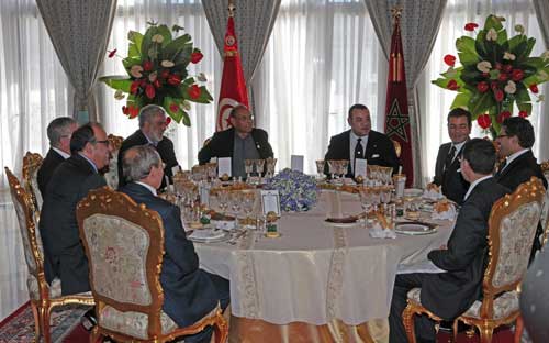 Entretiens Marzouki-Mohamed VI à Rabat