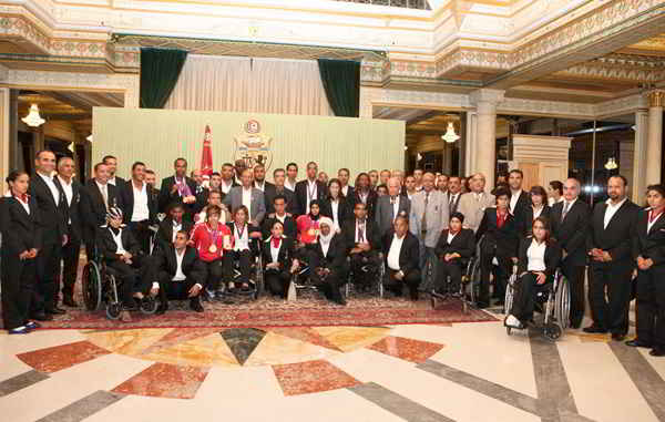 Tunisie: Marzouki décore les athlètes tunisiens médaillés aux jeux paralympiques de Londres 2012