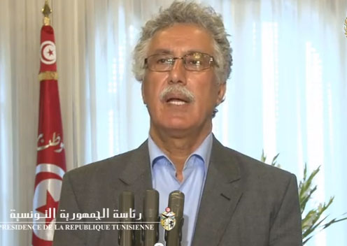 المرزوقي يقابل حمة الهمامي