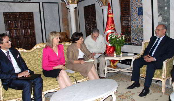 Jebali rencontre une délégation du land de Bavière