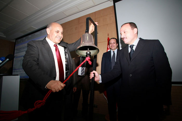 Chakhari sonne la cloche de la Bourse pour les AMS