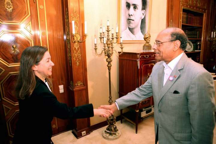 Marzouki rencontre des secrétaires généraux de partis politiques et des présidents de groupes parlementaires