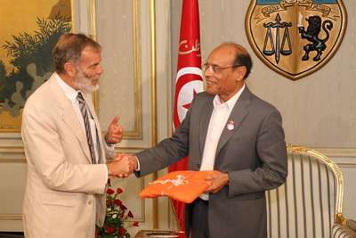 Tunisie-Australie Marzouki s'entretient avec un envoyé spécial du Premier ministre australien