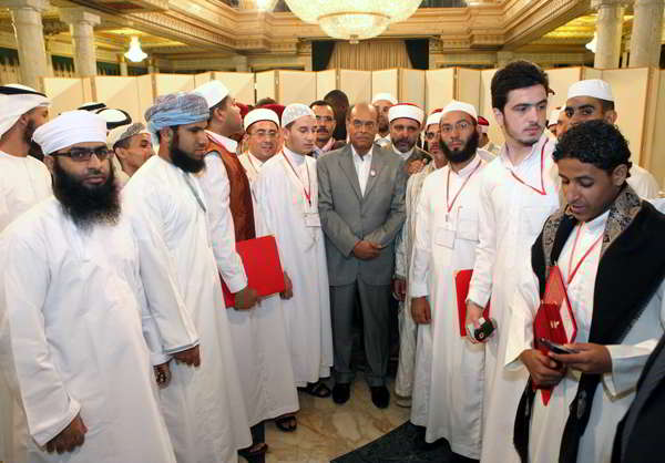 Lauréats du 2e prix international de Tunis pour la mémorisation et la psalmodie du Coran