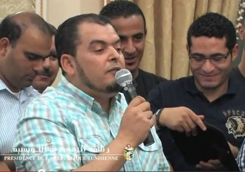 Marzouki rencontre des Tunisiens résidant au Qatar