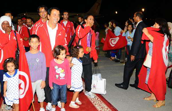 Tunisie: Paralympiques - La sélection tunisienne chaleureusement accueillie à son arrivée