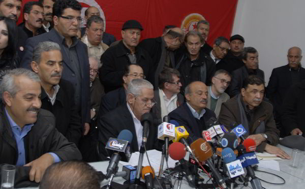 Abassi appelle à relancer l'initiative de l'UGTT et à un dialogue entre les acteurs de la scène politique