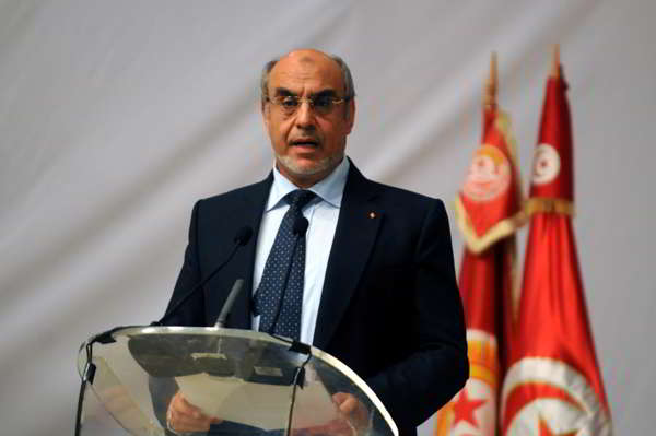 حمادي الجبالي في مؤتمر الاتحاد: على الجميع التركيز على صياغة الدستور والاعداد للانتخابات القادمة