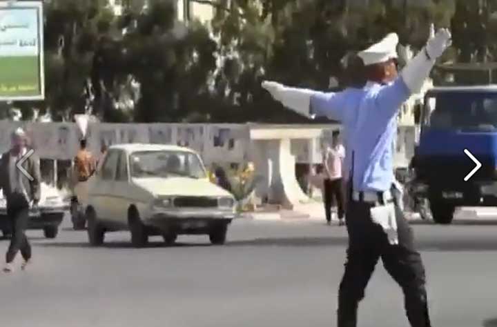 أداء متميز لعون شرطة مرور بمدنين