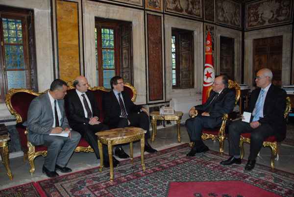 Ben Jaafar reçoit une délégation du Conseil de l'Europe