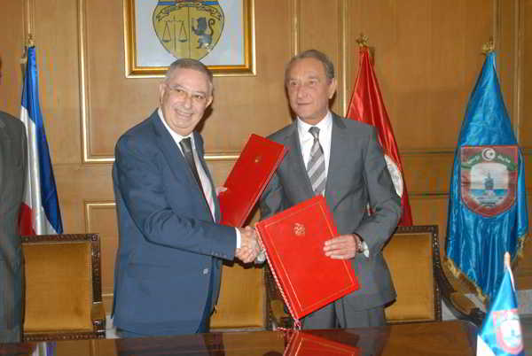 Accord de coopération en matière de propreté et de gestion des déchets entre les mairies de Tunis et de Paris