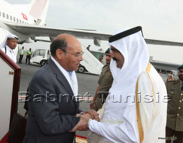 Arrivée à Doha du Président de la République pour participer au Sommet arabe (26-27 mars 2013)