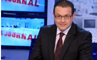 الياس الغربي يقدم نشرة الاخبار على قناة التونسية