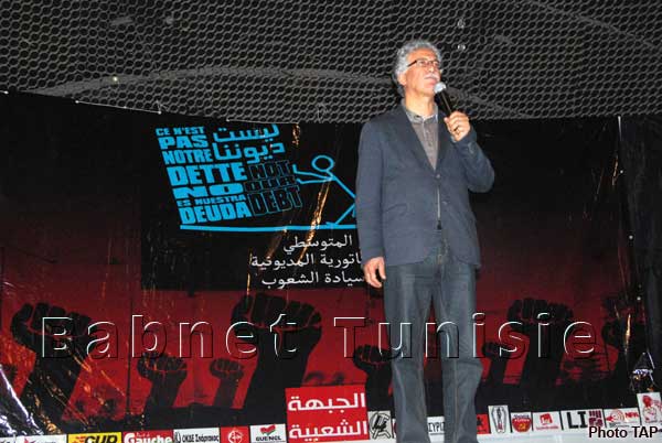 Le front populaire appelle les autorités à suspendre pour trois ans le remboursement des dettes extérieures de la Tunisie