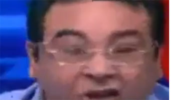 معارض مصري في حالة هيجان غير طبيعية بعد سماع خطاب مرسي