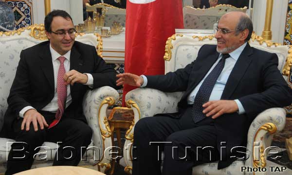 Jebali reçoit les présidents des parlements marocain, algérien et égyptien