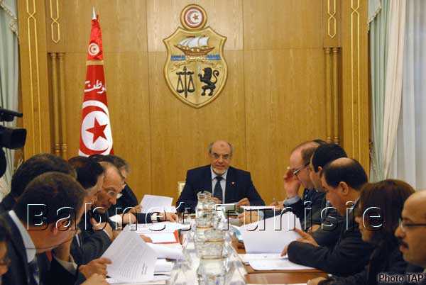 Conseil ministériel restreint sur le projet de contrat social qui sera signé le 14 janvier