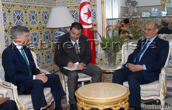 Tunisie: Hamadi Jebali rencontre le responsable américain William B.Taylor