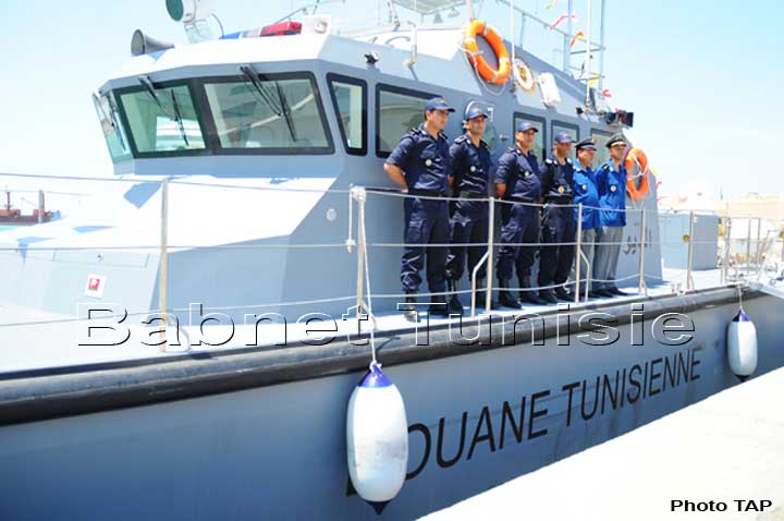 La douane tunisienne consolide sa flotte de 3 nouveaux patrouilleurs garde-côtes