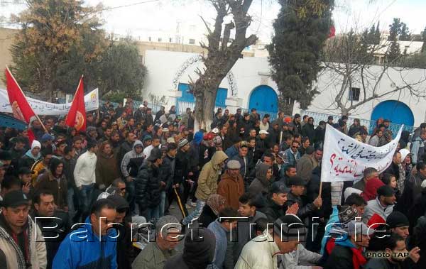 Heurts entre manifestants et forces de sécurité dans la ville du Kef