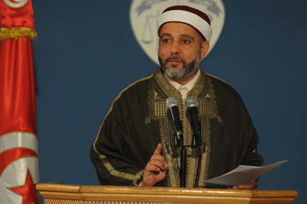 لقاء رئيس الجمهورية مع وزير الشؤون الدينية السيد نور الدين الخادمي