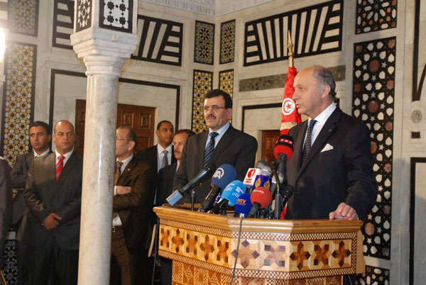 Entretien Ali Larayedh/Laurent Fabius