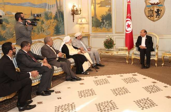 Délégations d'organisations islamiques au Palais de Carthage