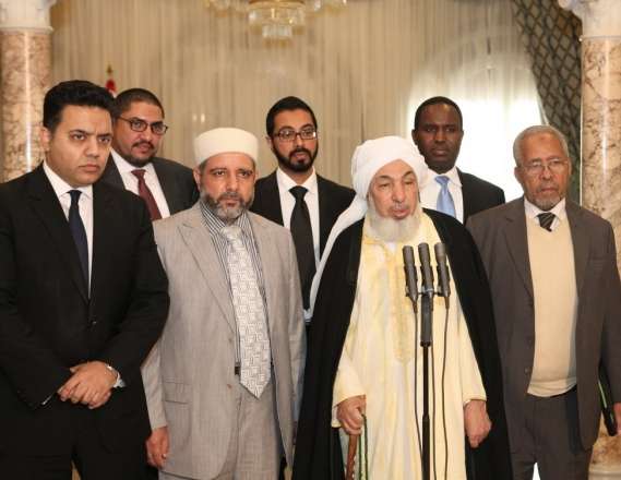 Délégations d'organisations islamiques au Palais de Carthage