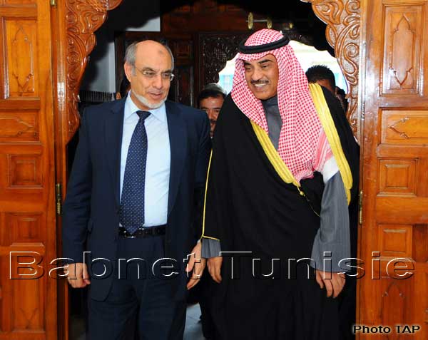 Tunisie: Marzouki et Jebali reçoivent le ministre koweïtien des Affaires étrangères