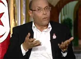 الرئيس المرزوقي: التسريع بأجراء الانتخابات سيخرج تونس من عنق الزجاجة