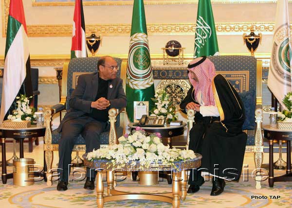 Le président Marzouki se rend à Riyadh