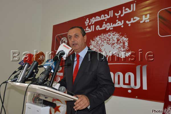 Le Parti Républicain réaffirme son soutien à Jebali pour poursuivre la conduite de la prochaine étape
