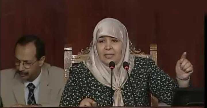 محرزية العبيدي: من قاموا بمقاطعة الحبيب خضر مراهقون ولهم قسور في المعارضة