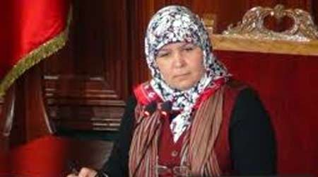 محرزية العبيدي: نائب نداء تونس لم يحترم روح سامي عبيد المستشار القانوني للمجلس التاسيسي