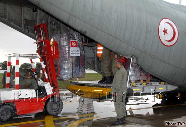 Nouvelles aides humanitaires tunisiennes destinées aux réfugiés syriens en Turquie