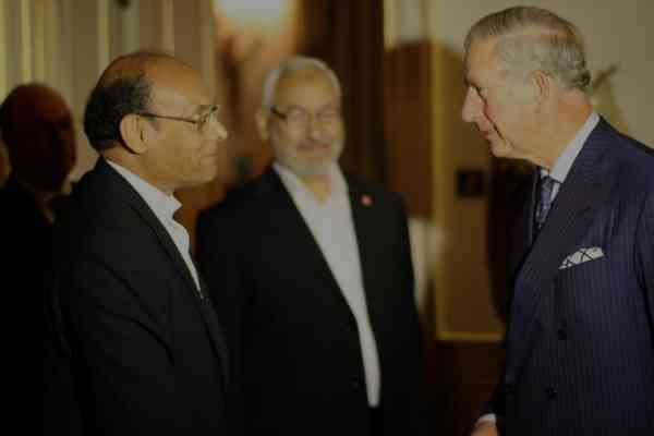 Le président Marzouki s'entretient avec le prince Charles d'Angleterre