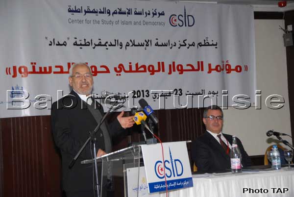 Tunisie: Rached Ghannouchi appelle à finir la Constitution ''dans les plus brefs délais''