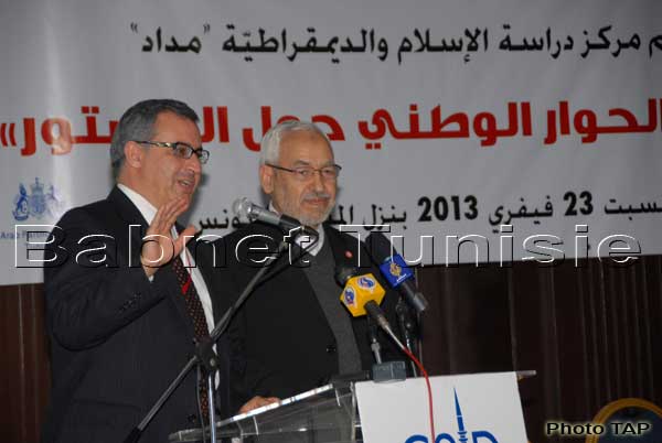 Tunisie: Rached Ghannouchi appelle à finir la Constitution ''dans les plus brefs délais''