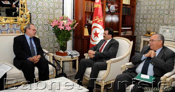 Tunisie-ONU Larayedh rencontre le rapporteur spécial de l'ONU sur la promotion du droit à la liberté d'opinion