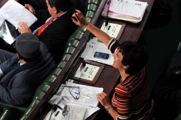 ANC: Adoption du 27e article du projet de loi sur l'ISIE en l'absence de l'opposition