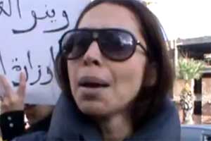 وقفة احتجاجية لموظفي قناة التونسية أمام المحكمة