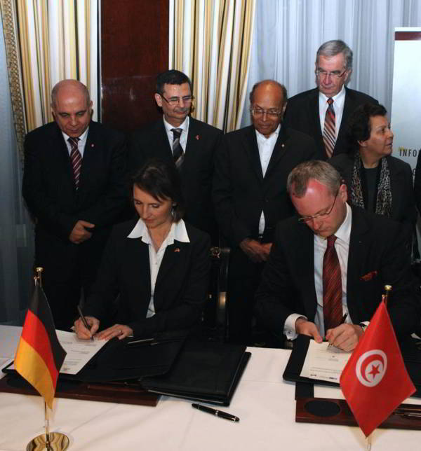 La Tunisie et l'Allemagne signent un mémorandum d'entente pour accroître les échanges économiques