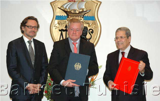Tunisie : signature de l’accord relatif à la 2ème tranche du contrat de conversion d’une partie la dette tunisienne envers l’Allemagne
