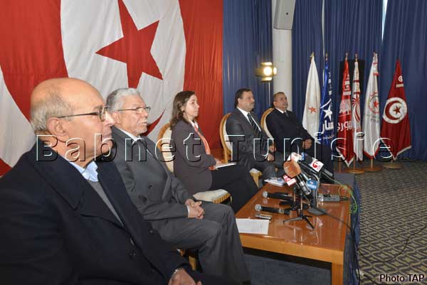 L'Union pour la Tunisie appelle à un congrès national de salut et réitère son soutien à l'initiative de Jebali