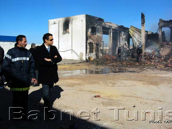 Zaghouan : Incendie dans une usine d'insecticides à Jebel Oust